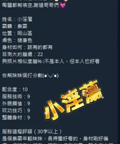 高雄定點茶-小淫蕩