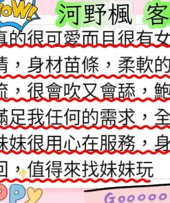 高雄外送茶-河野楓